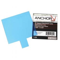 Anchor Brand Cover Lens for Jackson Inside Cover Lens 5-1/4in x 4-1/2in 100% Polycarbonate 50/Box 101-UV2739J