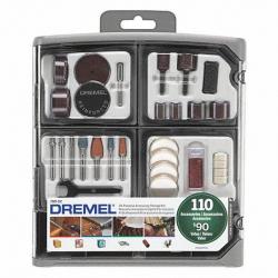 Dremel 110 Piece All Purpose Accessory Kit 114-709-02