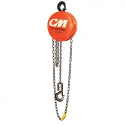Columbus Mckinnon Cyclone Hand Chain Hoist 1/4 Ton x 10ft lift 175-4621