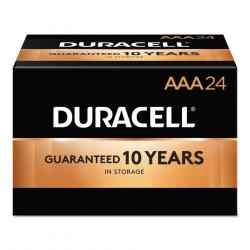 Duracell Coppertop Alkaline Batteries  AAA  24/Pack 243-MN2400BKD