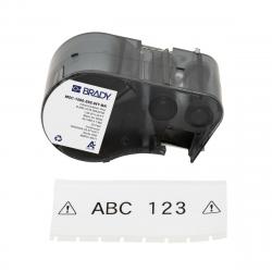 Brady M5C-1500-595-WT-BK 1-1/2in x 25ft Black on White Label 262-M5C-1500-595-WT-BK