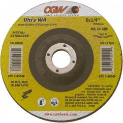 CGW 6in x 1/4in x 7/8in WA24-S-BFSTAINLESS T27 Dep Center 25/Box 421-45048