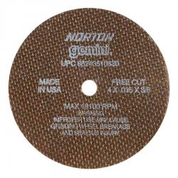 Norton E2279811 4in x .035in x 3/8in Gemini Cutoff Wheel Free 547-66243510630