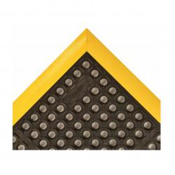 Notrax Drainage Anti-Fatique Mat Safety Stance 549 3 Sided 38in Wide x 64in Length x 7/8in Thick550-549S3864YB
