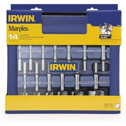 Irwin 14 Piece Wood Drilling Forstner Bit Set 2/Box 585-1966893