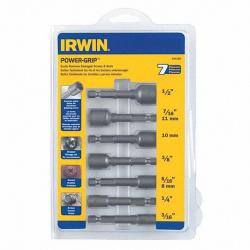 Irwin Hanson 7 Piece Power Grip Screw and Bolt Extractor Set 585-394100