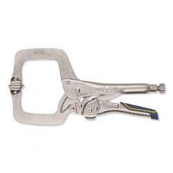 Irwin Vise-Grip 11in Fast Release Locking Clamp with Swivel Pads 11SP 3-3/8in Jaw Capacity 586-IRHT82586