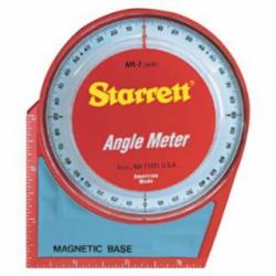 Starrett AM-2 Angle Meter 5in x 5in Magnetic Base and Back