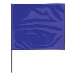 Presco 2in x 3in x 21in Wiree Blue Stake Flag 100/Bundle 764-2321B