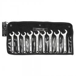 Wright Tool 9 Piece Service Wrench Set 3/4in to 1-1/4in 30 Degree Angle 875-745