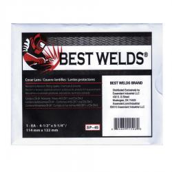 Best Welds 4-1/2in x 5-1/4in 100% CR-39 Cover Lens 901-SP-45