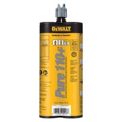 DeWalt Pure110+ 20.5oz (610ml) 1-1 Epoxy Adhesive 08321SD-PWR