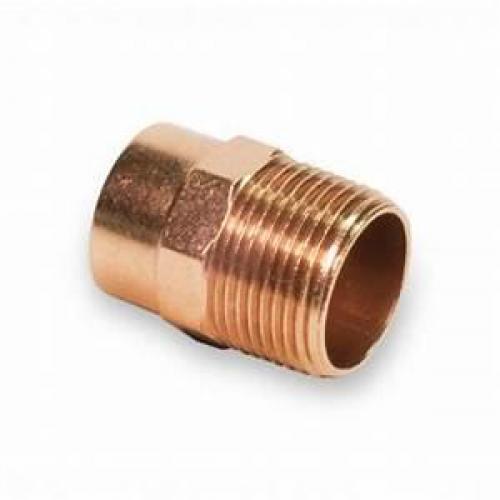 1/2in Copper x MIP Male Adapter  104-F