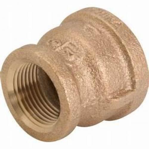2in x 3/4in Brass Reducing Coupling IMP X112