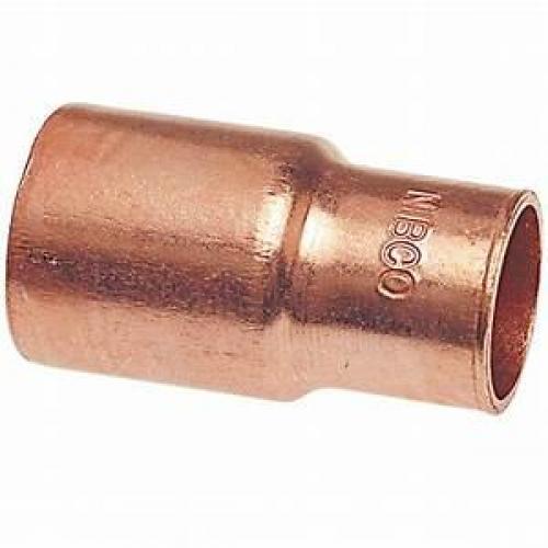 1-1/2in x 3/4in Copper Reducing Coupling Fitting x Copper 118-RK