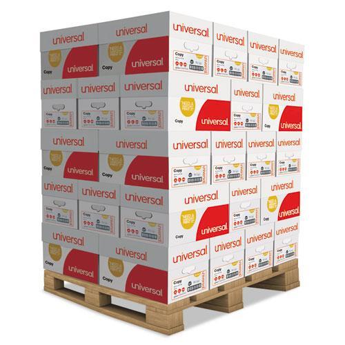 Universal Copy Paper 92 Brightness Letter 8-1/2in x 11in 20lb White 5,000 Sheets UNV21200PLT - Sold by the Pallet