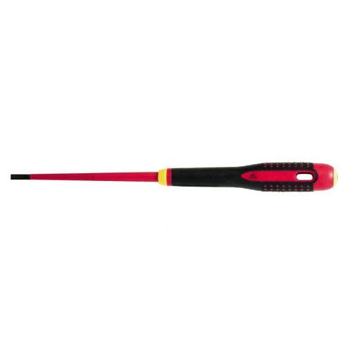 Bahco Insulated Ergo Slotted Screwdriver with Slim Blade 8-3/4in x 4in x 5/32in BAHBE-8040SL *