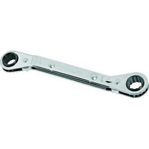 Proto Offset Double Box Reversible Ratcheting Wrench 3/8inx7/16in 12-Point J1182T