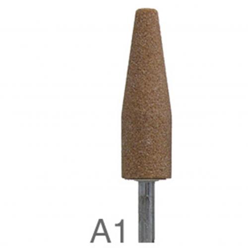 Flexovit 3/4in x 2-1/2in x 1/4in Shank Vitrified Mounted Point High Performance WA60RV A1 M0001