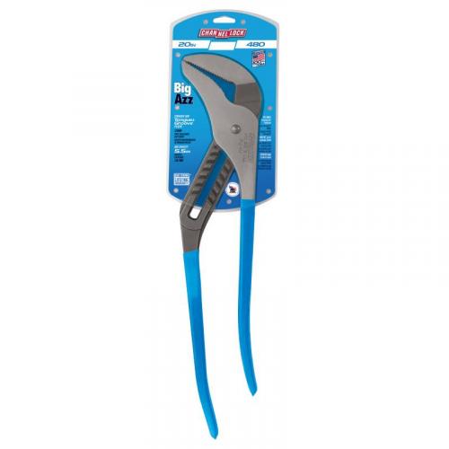 Channellock 480 20in Bigazz Straight Jaw Tongue and Groove Pliers 480 Bulk