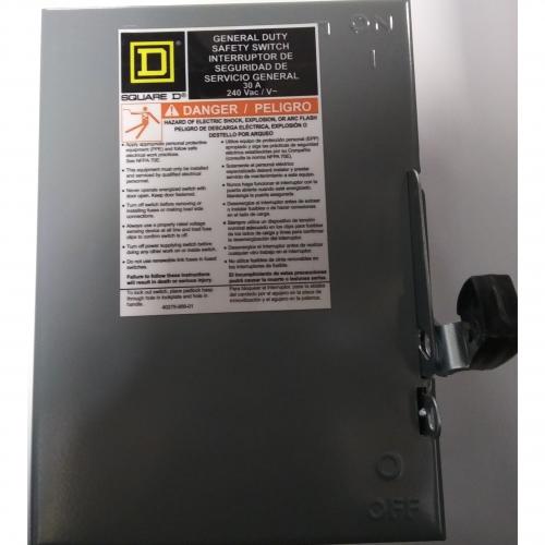 Square D D221N Safety Switch 46053