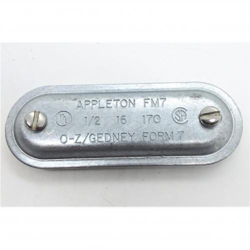 Appleton APP170 1/2in FM7 Steel Cover