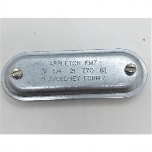 Appleton APP270 3/4in FM7 Steel Cover