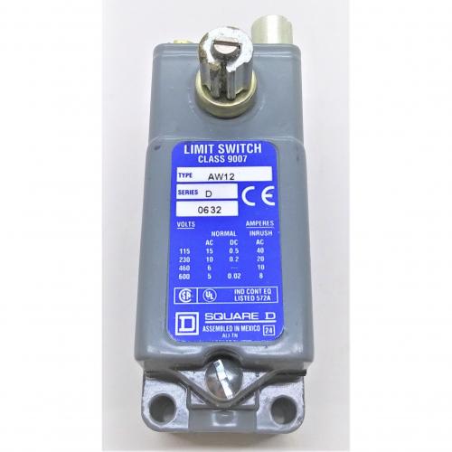 Square D 9007 AW12 Limit Switch 80762