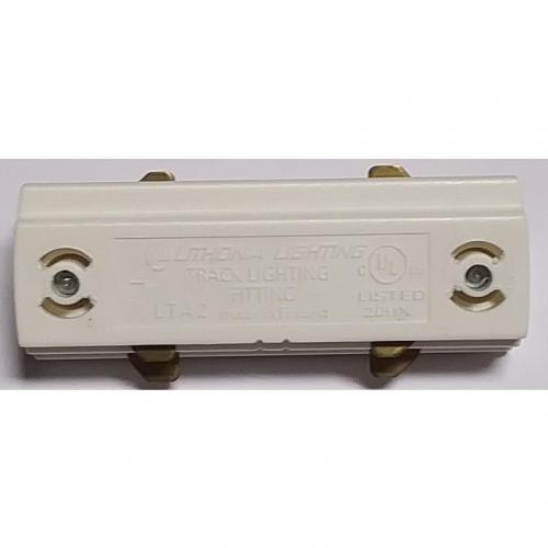 Lithonia LTA2-WH LT Track Linear Coupler for Joining Track Sections