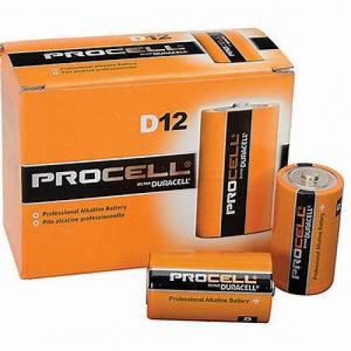Duracell PC1300 1.5v D Alkaline Battery *