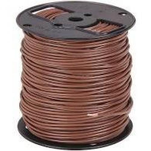 14 Machine Tool Wire Stranded Brown 500ft/Roll