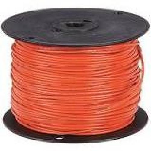 16 Machine Tool Wire Stranded Orange 500ft/Roll