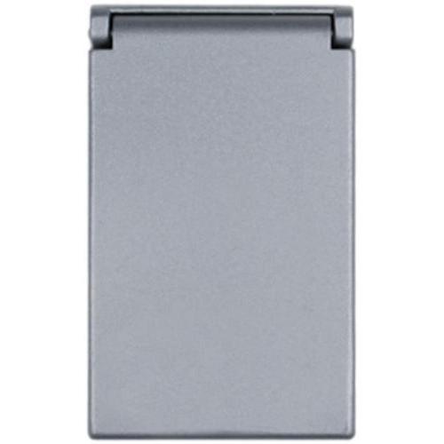 Pass and Seymour 1-Gang Weatherproof Heavy Cast Aluminum Cover Decorator/GFCI Vertical 4512