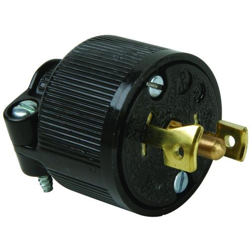 Pass and Seymour 15a Midget Lock Plug 3-Pole 3-Wire 125v/250v ML3113