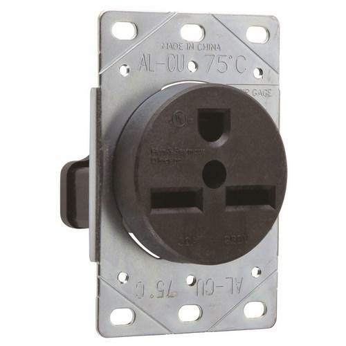 Pass and Seymour Straight Blade Receptacle 2-Pole 3-Wire 250v 3801 *