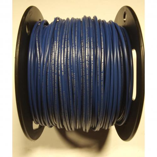 18 Machine Tool Wire Stranded Blue Wire 500ft/Roll