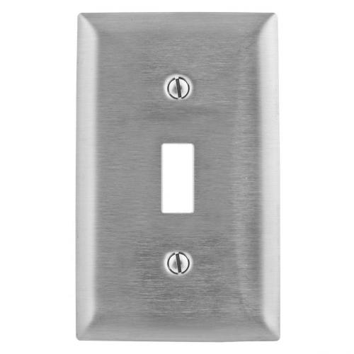 Pass and Seymour 1-Gang Toggle Swtich Cover Plate 302/304SS SS1