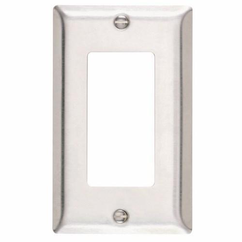 Pass and Seymour 1-Gang Decorator/GFCI Cover Plate 302/304SS SS26