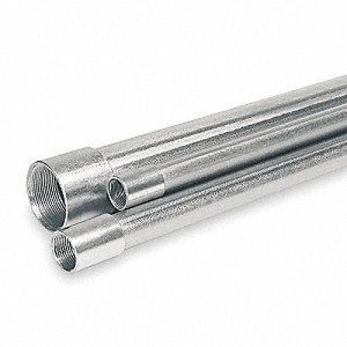 3/4in x 10ft Galvanized Conduit with Coupling