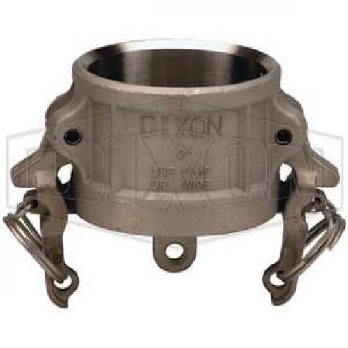 Dixon RH100BL Cam and Groove 1in Dust Cap SS with Teflon Envelope Gasket *
