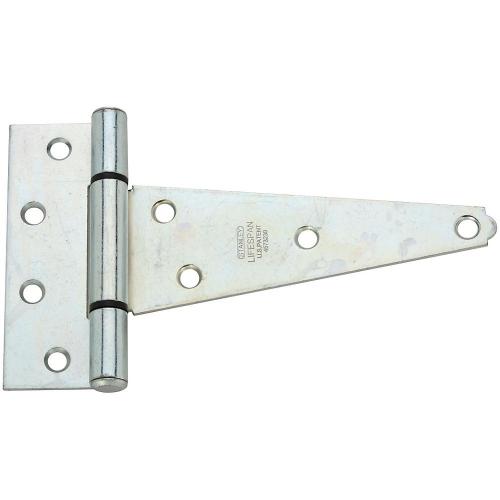 National 286BC 6in Heavy T-Hinge Zinc Plated N129-171