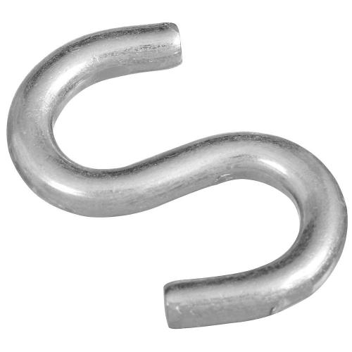 National 2076BC 2in Open S Hook Zinc Plated N273-425
