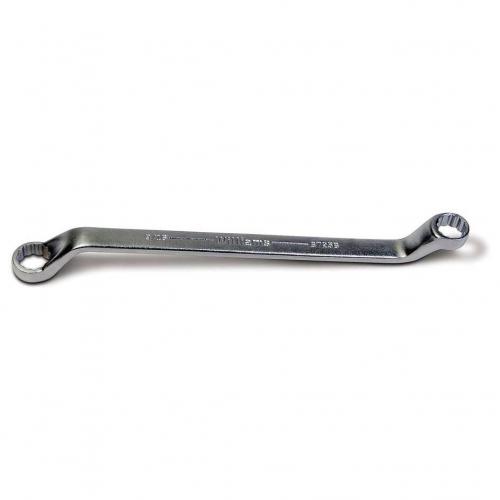 J.H. Williams 3/8in x 7/16in Offset Double Head Box End Wrench 12-Point JHW8723 