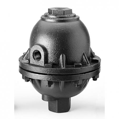 Armstrong 71A 1in NPT 7/64in Orifice Cast Iron Snap Action Ball Float Drain Trap, Side Inlet - Top Outlet D501966