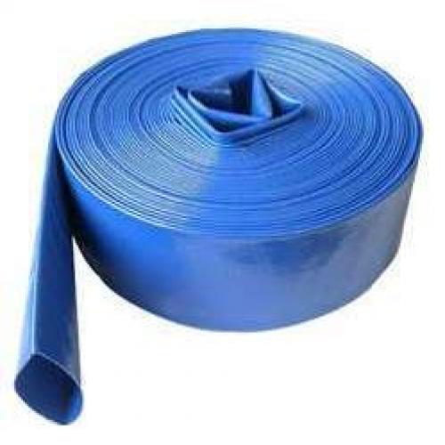 2in ID Blue Lay Flat PVC Discharge Hose (Replaces Gates 500)