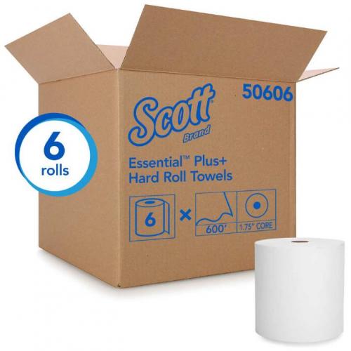 Kimberly-Clark Scott Brand Essential Plus Hard Roll Towel 50606  6/Pack