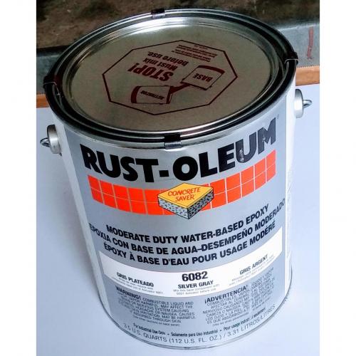 Rust-Oleum RUST 6082 Silver Gray Floor Coating
