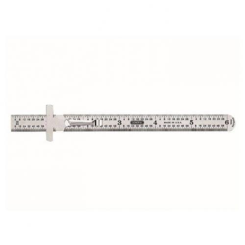 General Tool Precision 6in Flexible Steel Ruler 318-300/1 