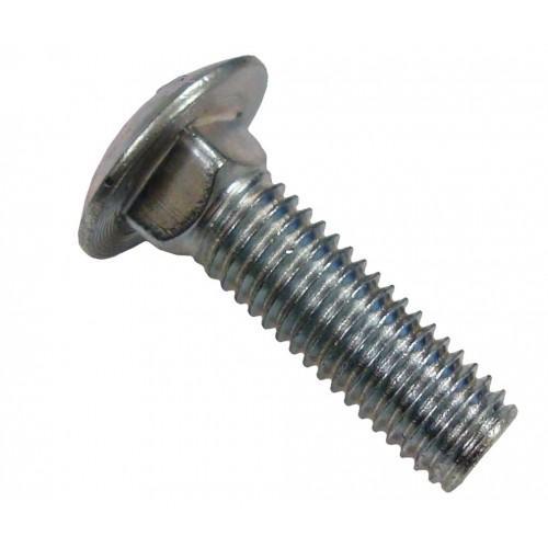 3/8in-16 x 2-1/2in Carriage Bolt Zinc Plated UNC 50/Box