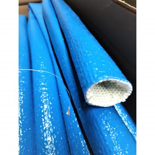 Pyrotex PT20100-60 1-1/4in x 100ft Industrial Knit Firesleeve - Blue